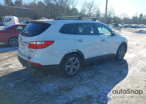 2013 Hyundai Santa Fe Limited from USA, damaged, VIN KM8SRDHFXDU022922